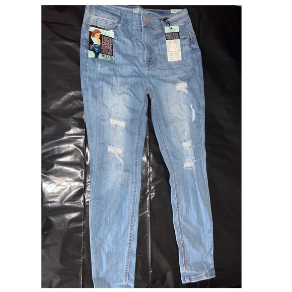 New high rise Light wash jeans - Picture 2 of 4